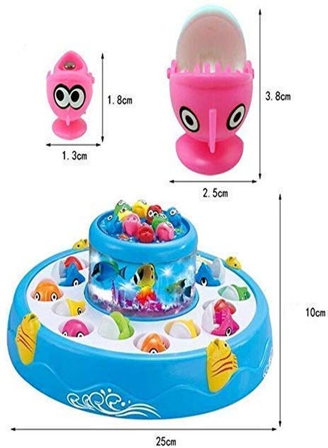 STOFFIER GARTEN TWISHA Enterprise Fish Catching Game for Kids with 26 Fishes and 4 Pods, Includes Music and Lights - Image 4